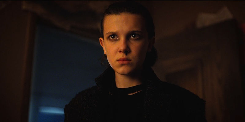 Enter Eleven, literal superhero. (Screenshot: Stranger Things)